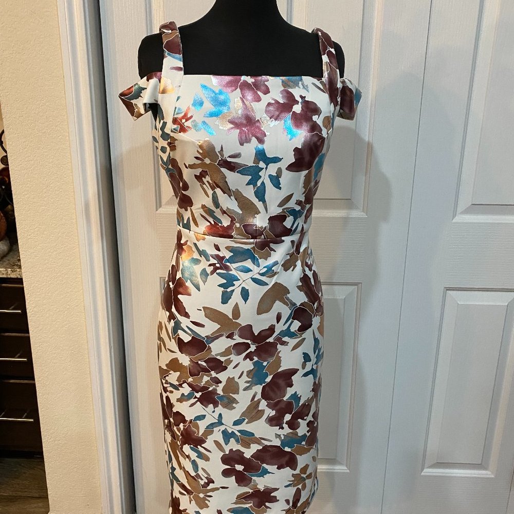 #66  E.C.I. New York Metallic Dress